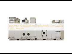 Deumidificatore a ruota completamente fresco con aria di rifornimento T≤20C, RH≤20%