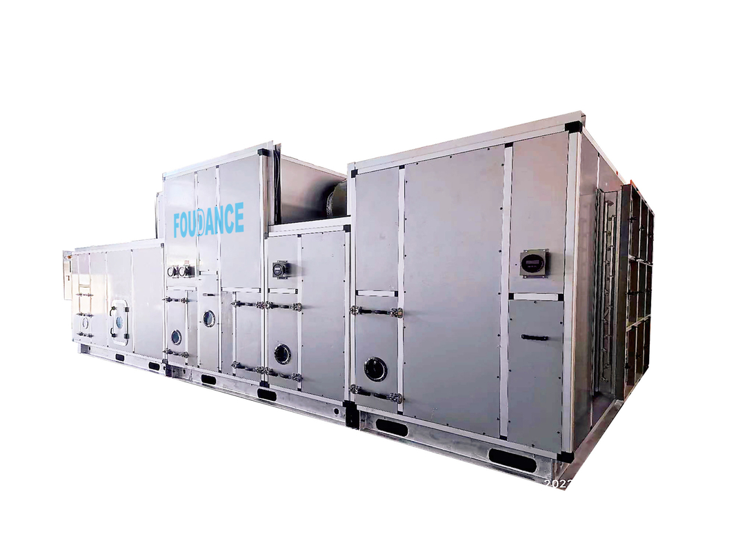 T&lt;25.C/RH&lt;1% Air Deumidificatore a batteria agli ioni di litio con flusso d'aria di 10000m3/h e punto di rugiada &lt;-40.C