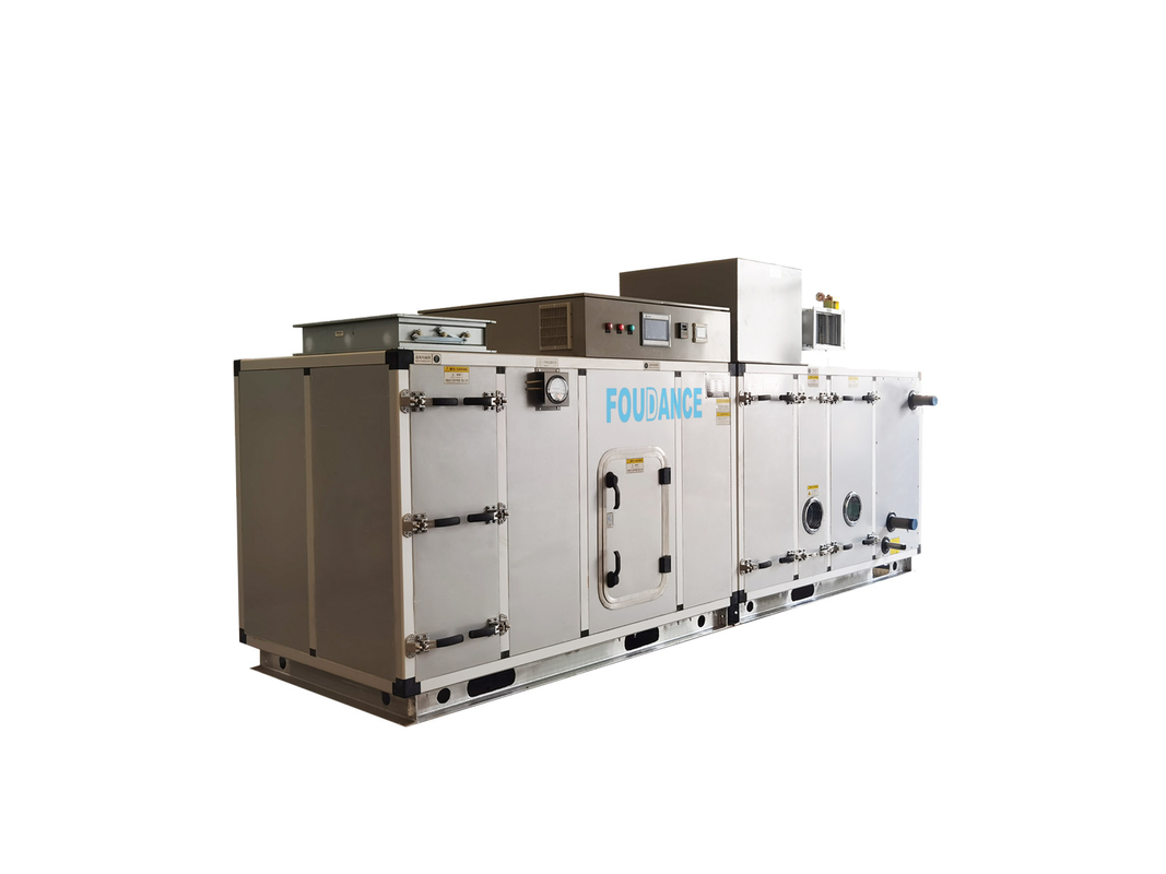 5000m3/h HVAC Dehumidificatore per desiccanti Sistema di controllo automatico HMI PLC per il controllo dell'umidità industriale