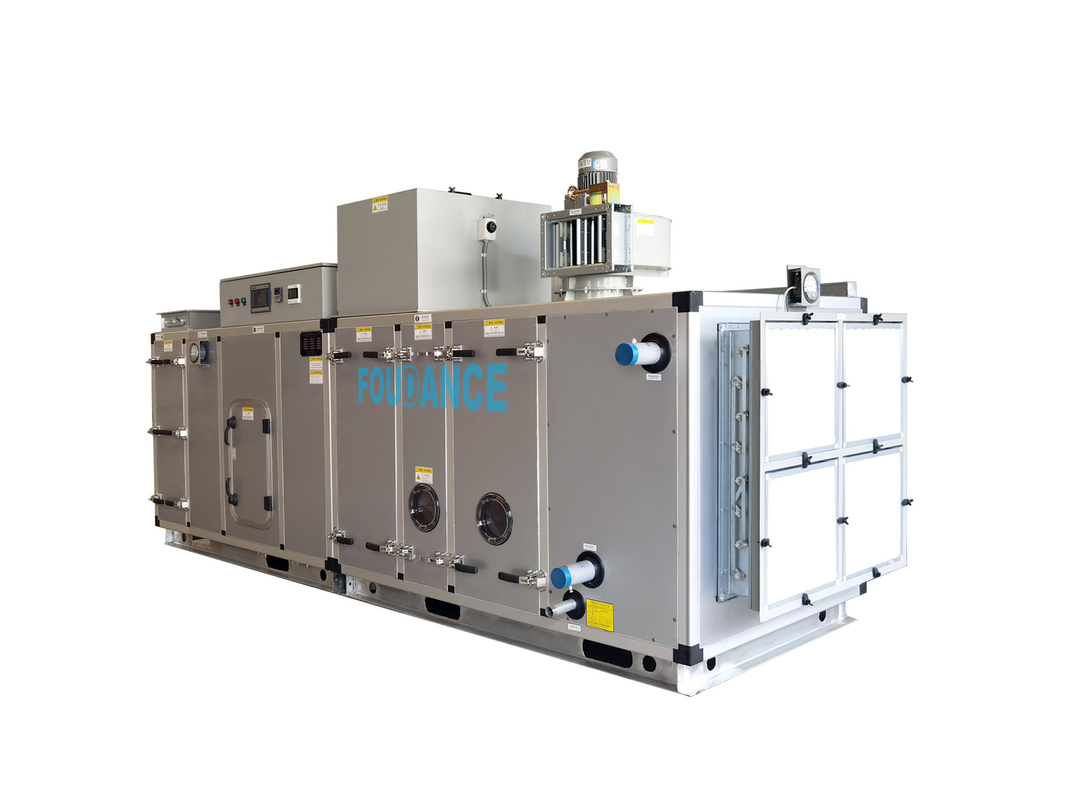5000m3/h HVAC Dehumidificatore per desiccanti Sistema di controllo automatico HMI PLC per il controllo dell'umidità industriale