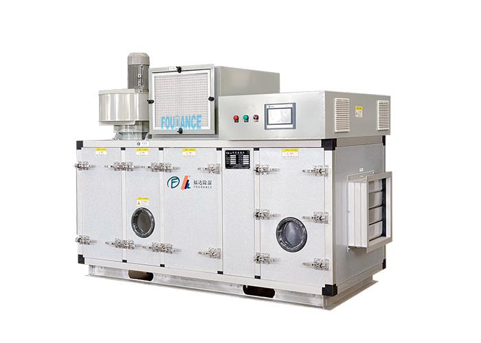 3000CMH Controllo PLC completamente automatico Dehumidificatore del rotore del dessicante industriale con HMI