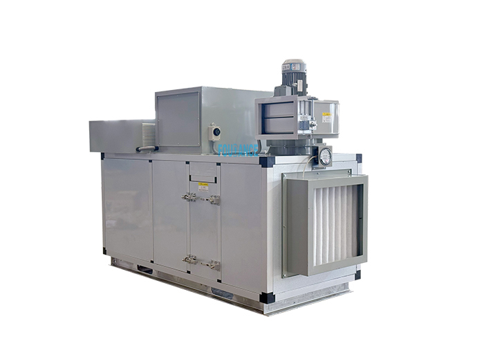 3000CMH Controllo PLC completamente automatico Dehumidificatore del rotore del dessicante industriale con HMI